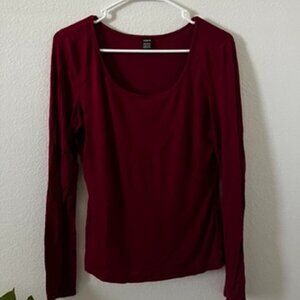 Women's SHEIN Maroon Long Sleeve (L)